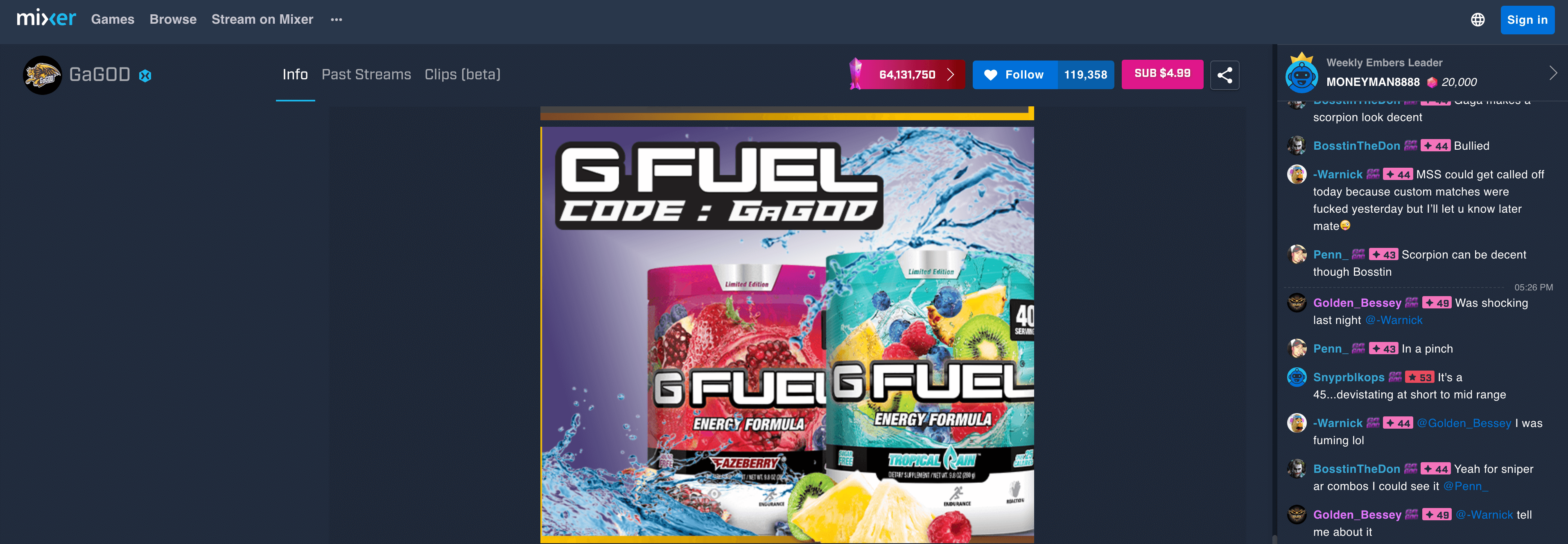 mixer-stream